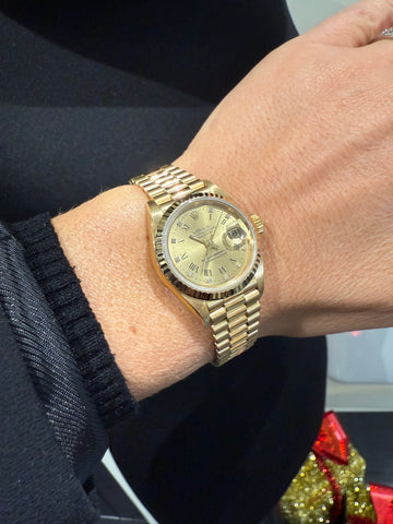 ROLEX - Montre Femme DateJust - Diamants