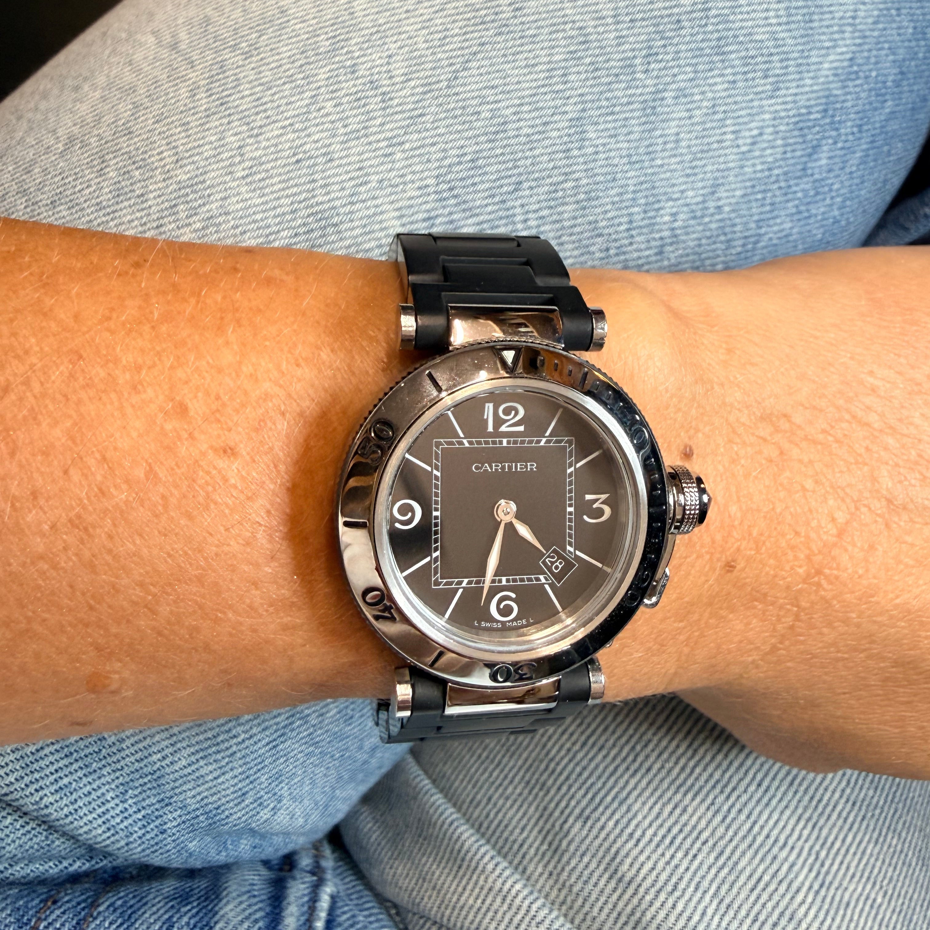 Cartier Pasha Seatimer - Acier