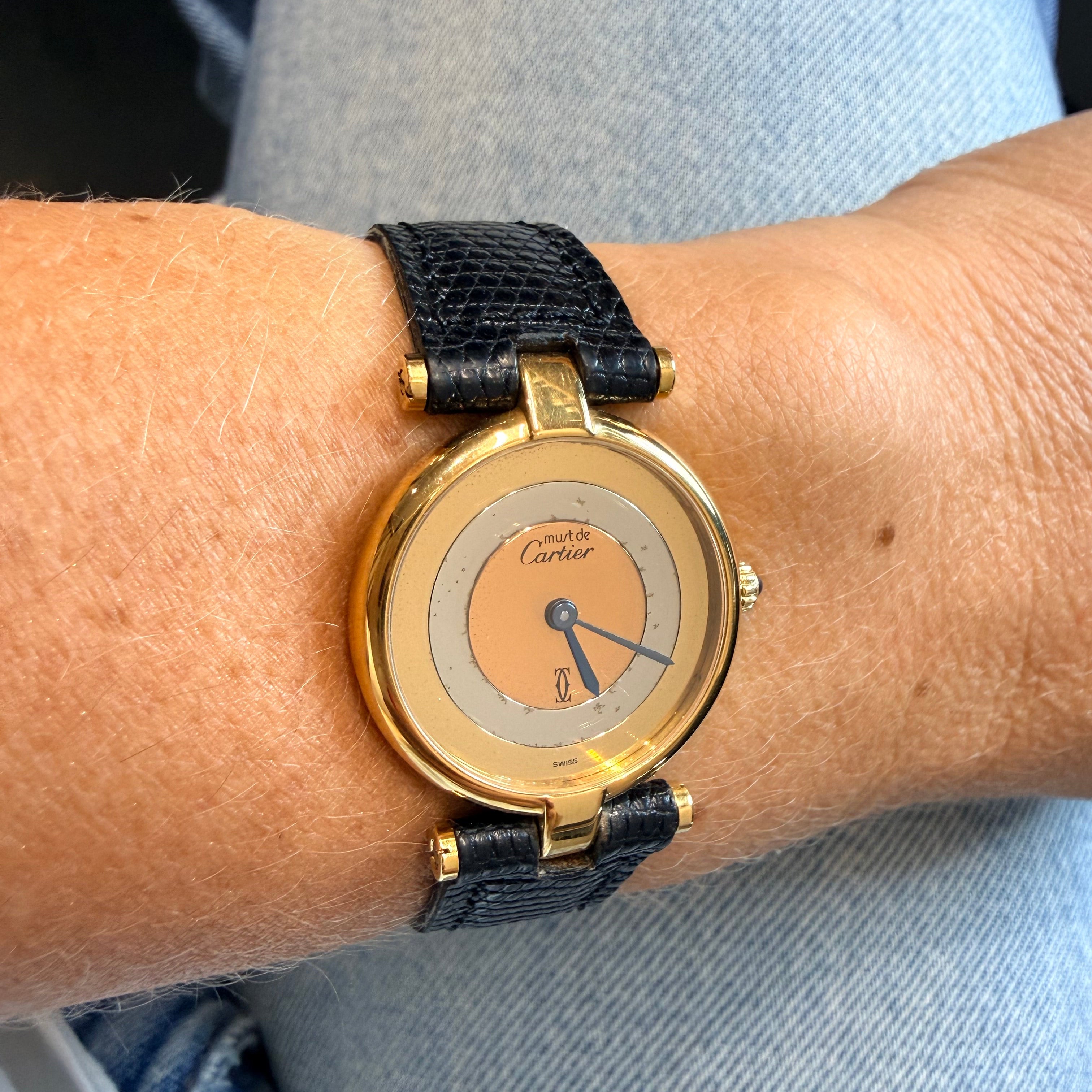 Must de Cartier - Montre Trinity Vendome Vintage
