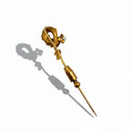 Épingle à cravate - Dragon - Or jaune et Perle de culture
