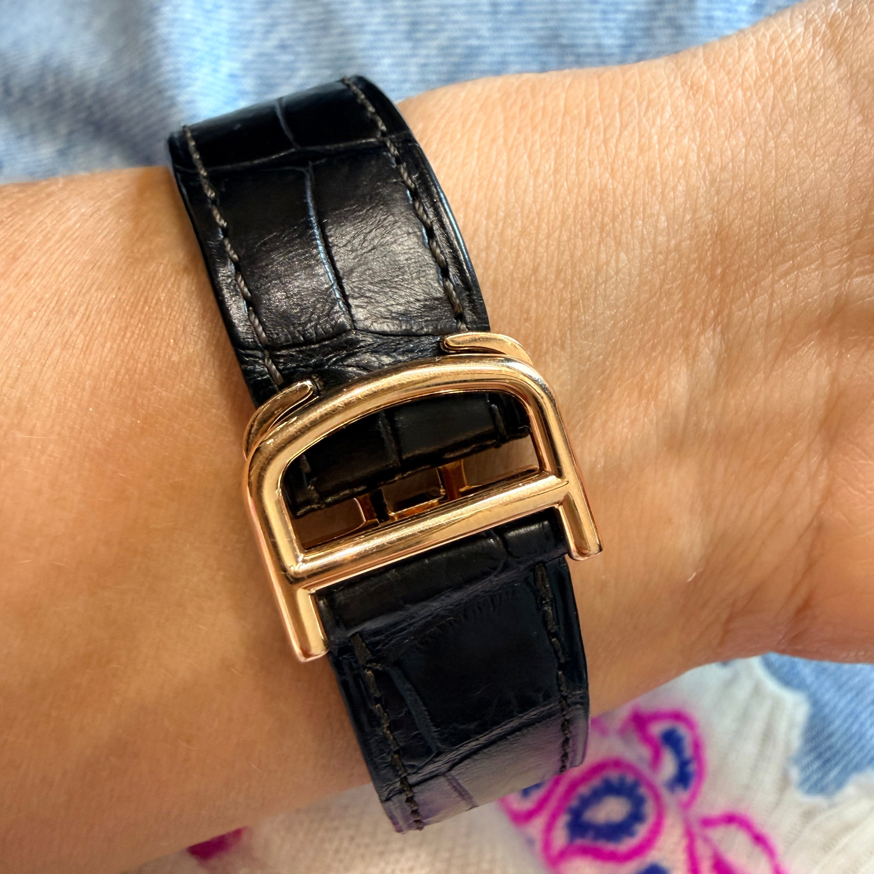 Cartier - Montre Santos Dumont - Or rose