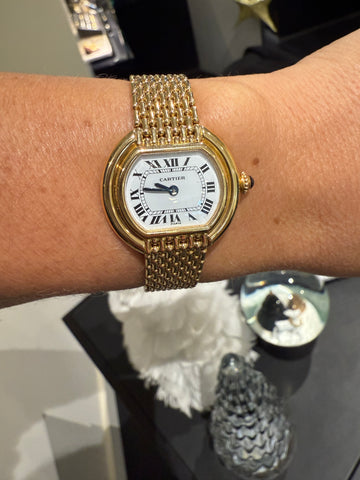 Cartier - “Ellipse” Yellow Gold Watch