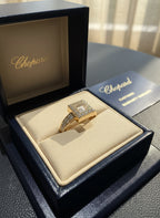 Chopard - Bague Or jaune Happy Diamonds