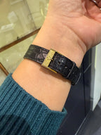 ETERNA MATIC - Montre rectangulaire - Or jaune