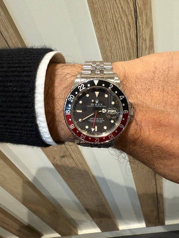 ROLEX - Montre Homme GMT Master II - Fat Lady - 1984