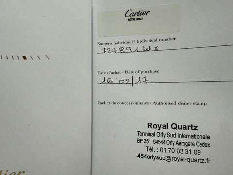 Cartier - Montre Tank Solo - Or rose et Acier - GM - Full set