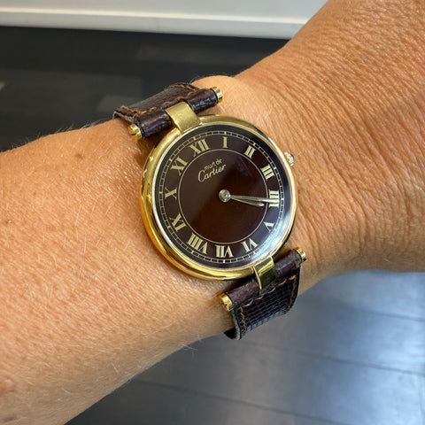 Cartier - Montre Vendôme Must - Grand Modèle