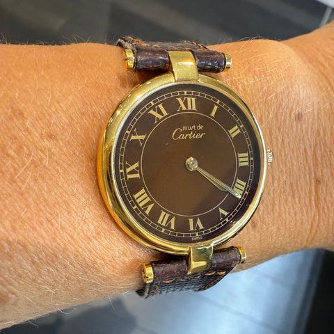 Cartier - Montre Vendôme Must - Grand Modèle