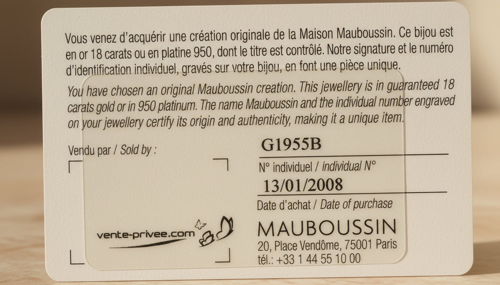 Mauboussin - Boucles d’Oreilles Grappe - Or Jaune - Tourmaline et Citrine