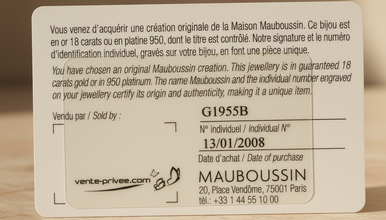 Mauboussin - Boucles d’Oreilles Grappe - Or Jaune - Tourmaline et Citrine