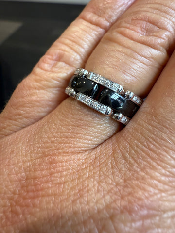 Chanel - Bague Ultra Or Blanc et Céramique