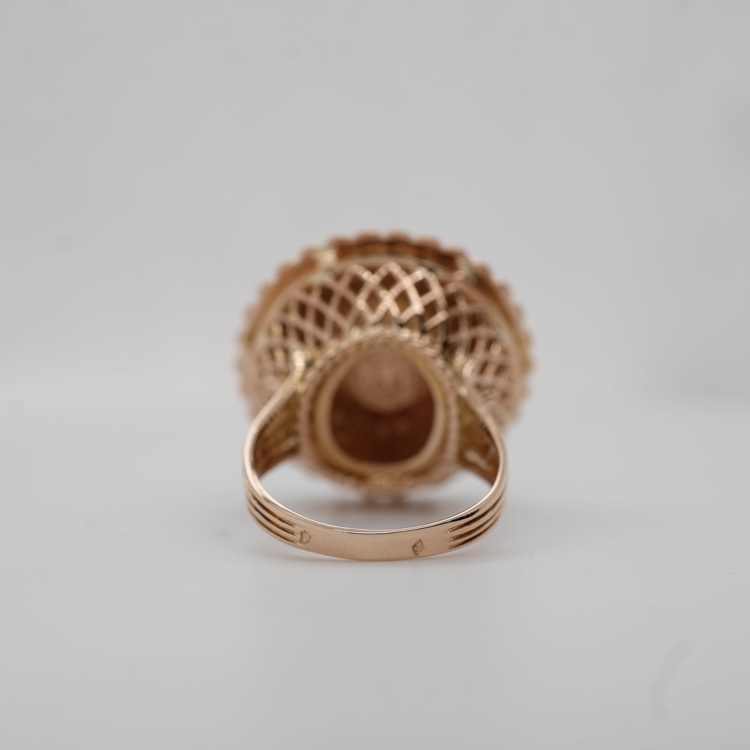 Bague Or jaune - Pièce Napoléon III