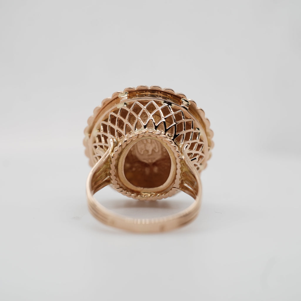 Bague Or jaune - Pièce Napoléon III