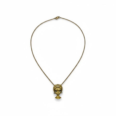 Collier Cleopatre - Or jaune et Diamants