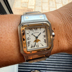 Cartier - Montre Santos Galbée Moonphase - 119901