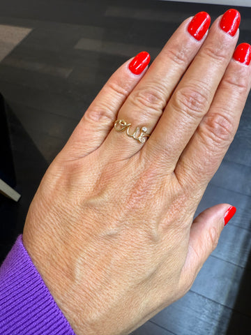 Dior - Bague OUI or Jaune et Diamants