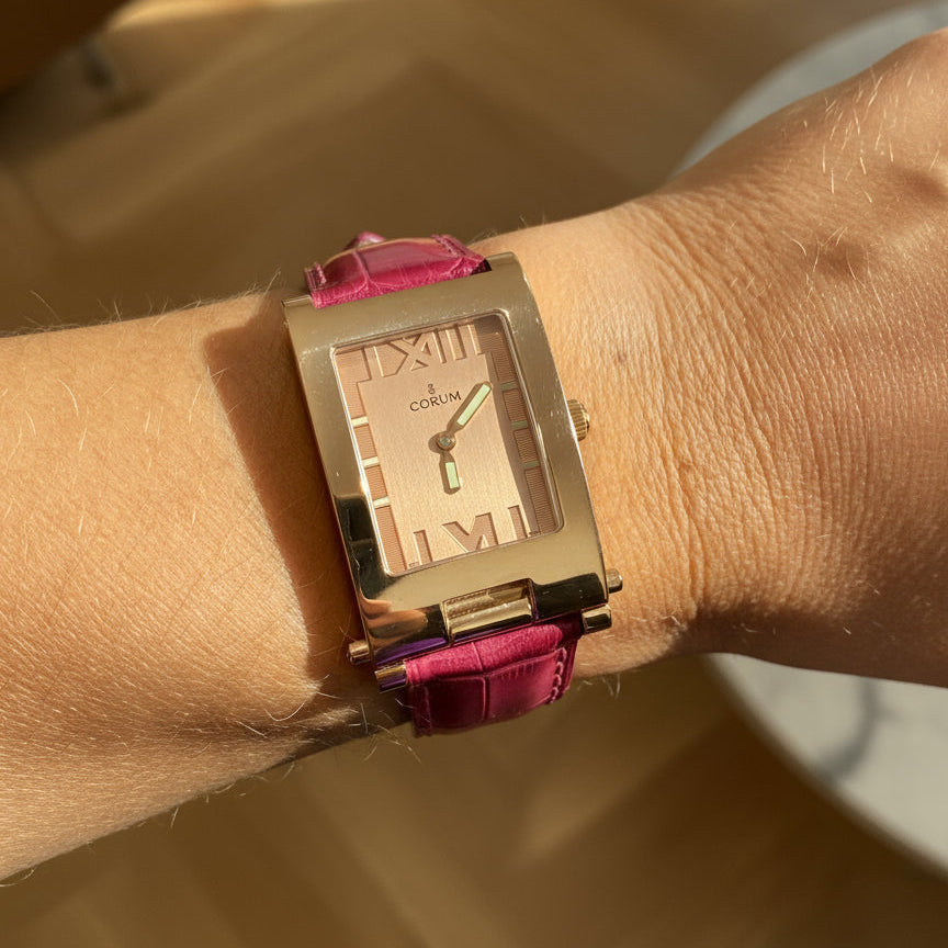 Corum - Montre Femme Tobogan Flip Up - Quartz