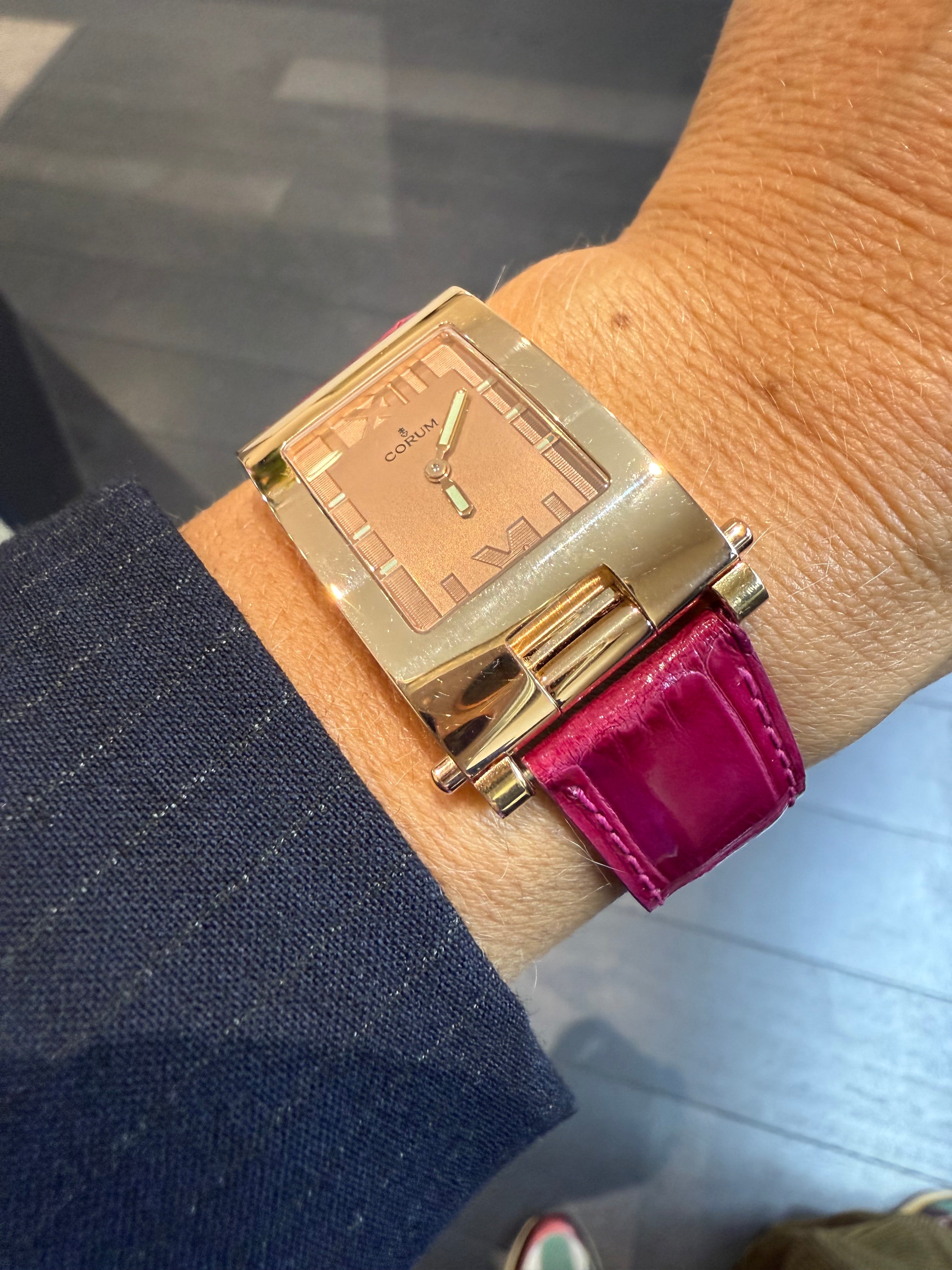Corum - Montre Femme Tobogan Flip Up - Quartz