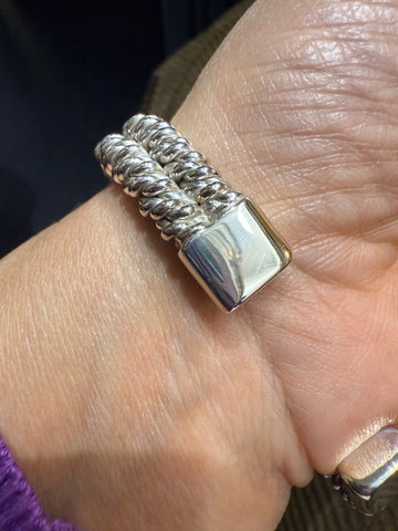 Hermès - Bracelet by Lucien Vachey - Argent