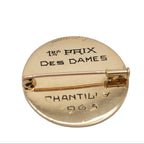 Hermes Paris - Médaille Broche Oiseau - Or Jaune