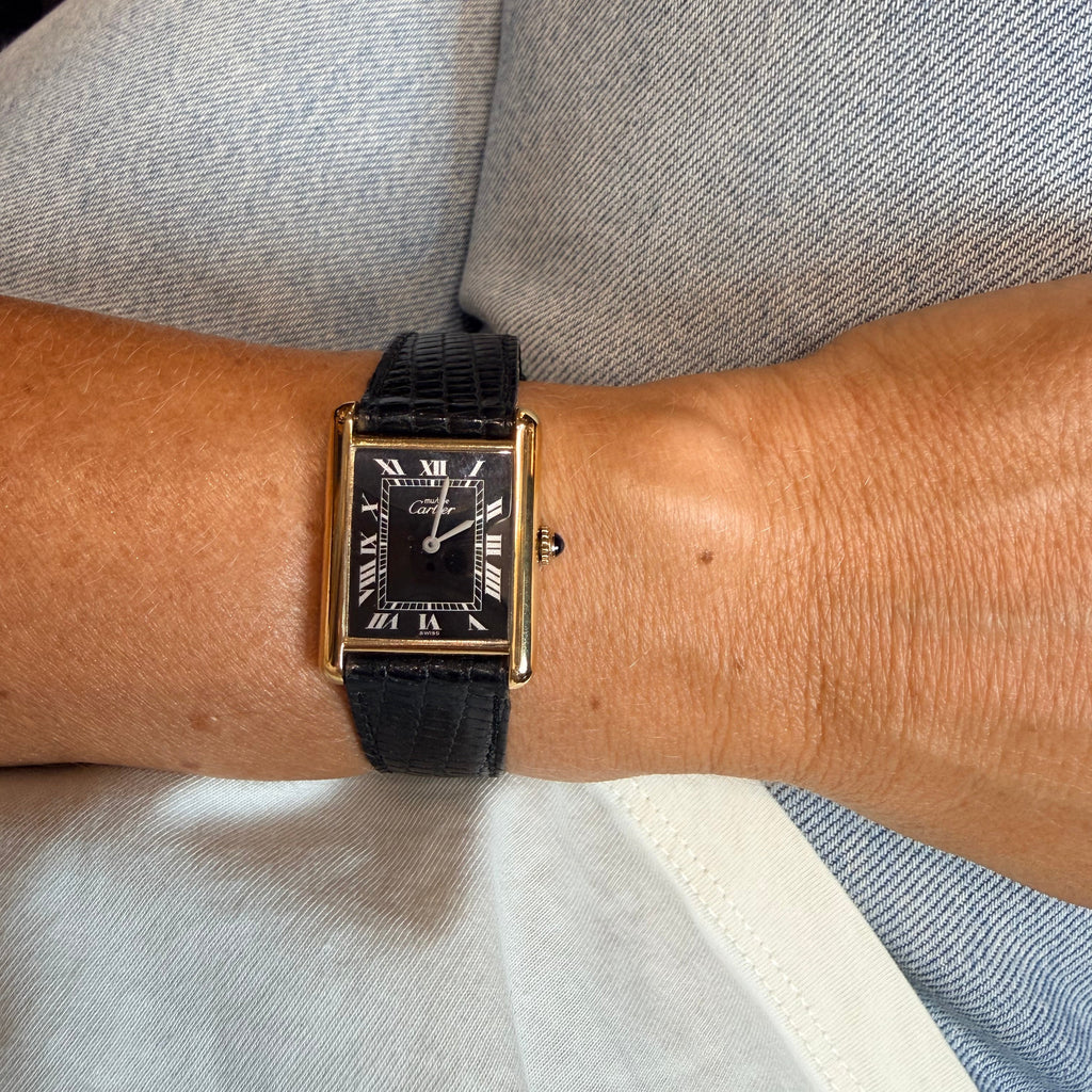 Cartier - Montre Tank - Vermeil