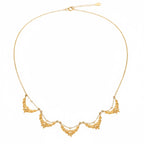 Collier Draperie Ancien - Or Jaune - Circa 1900