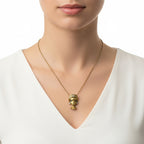 Collier Cleopatre - Or jaune et Diamants