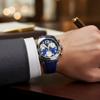 Corum - Montre Homme - Bubble Chronograph - Quartz Blue