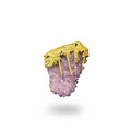Roland Schad - Yellow gold and amethyst pendant