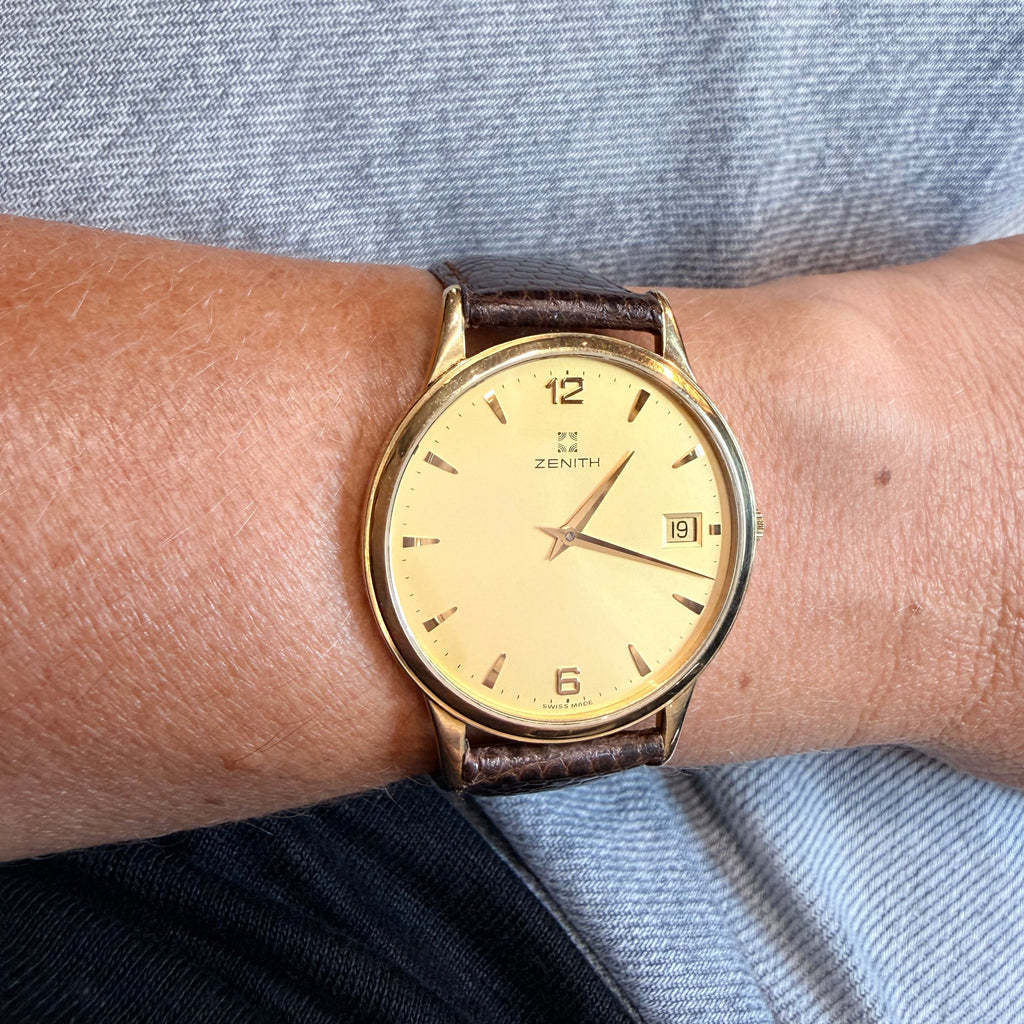 Zénith - Montre Homme - Or jaune