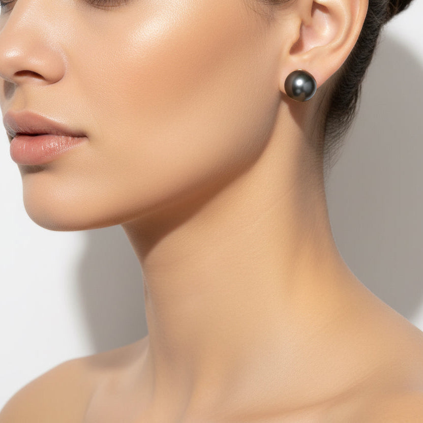 Boucles d’Oreilles - Perles de Tahiti