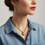 Chaumet - Pendentif Coeur Lien - Or jaune et Diamants
