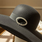 Art Déco - Broche Platine et Diamants