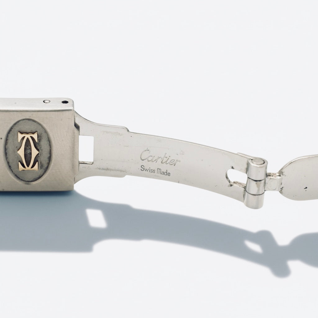 Cartier - Montre Femme Santos - Or et Acier