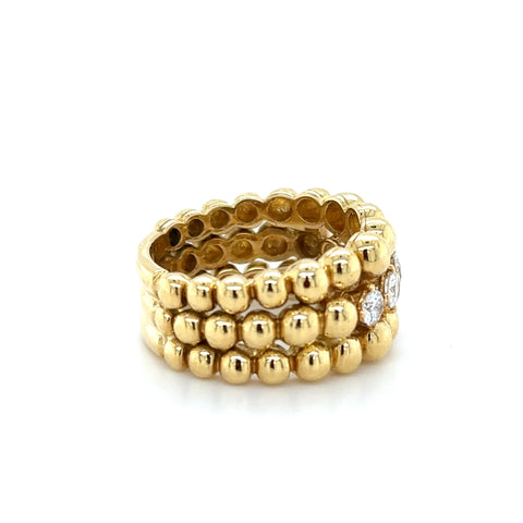 Boucheron - Bague Or Jaune - Grains de raisins