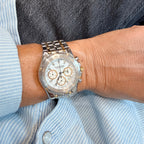 Jaeger Lecoultre - Montre Or et Acier - Kryos Chronographe