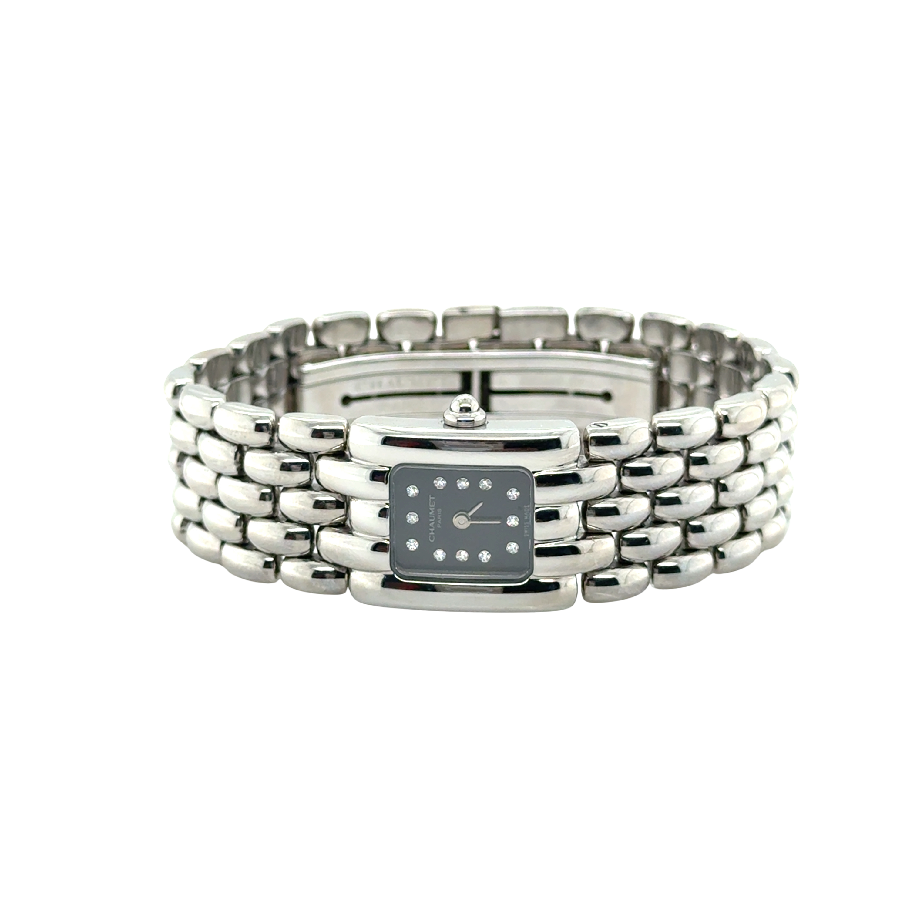 Chaumet - Montre « Khésis » - Acier et Diamants
