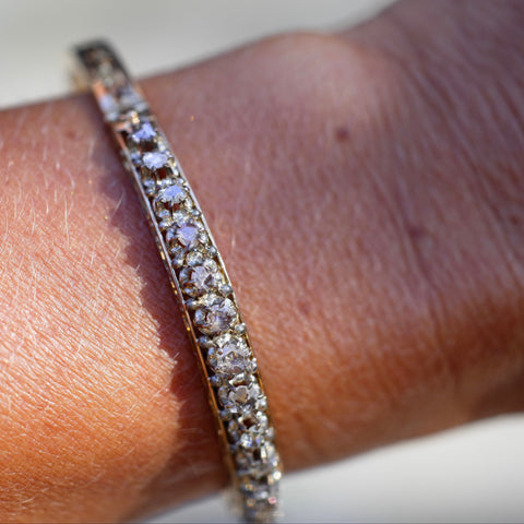 Bracelet Jonc Vintage Or - Circa 1950