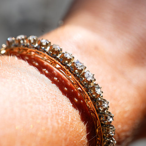 Bracelet Jonc Vintage Or - Circa 1950