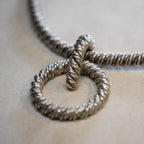 Hermès - Collier Vintage Argent - poinçon Lucien Vachey