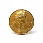 Pendentif Ancien Porte Photo - Or Jaune et Diamants