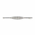 Art Deco Brooch - White Gold and Diamonds