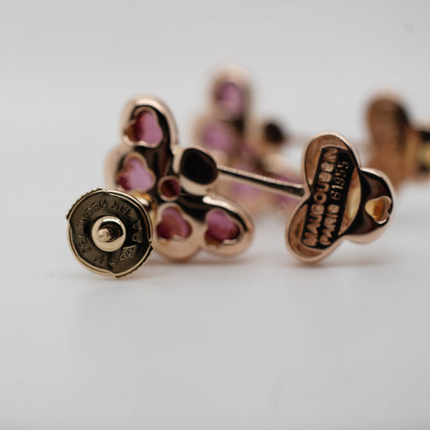 Mauboussin - Cluster Earrings - Yellow Gold - Tourmaline and Citrine