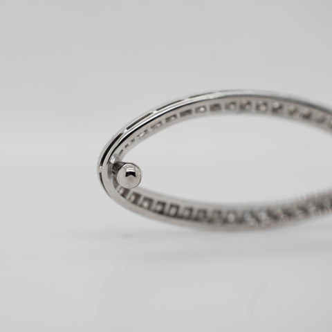 Vintage - Pince à Cheveux Or Blanc et Diamants