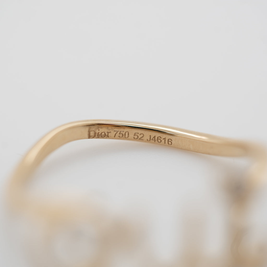 Dior - Bague OUI or Jaune et Diamants