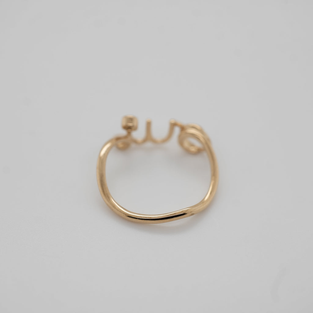 Dior - Bague OUI or Jaune et Diamants