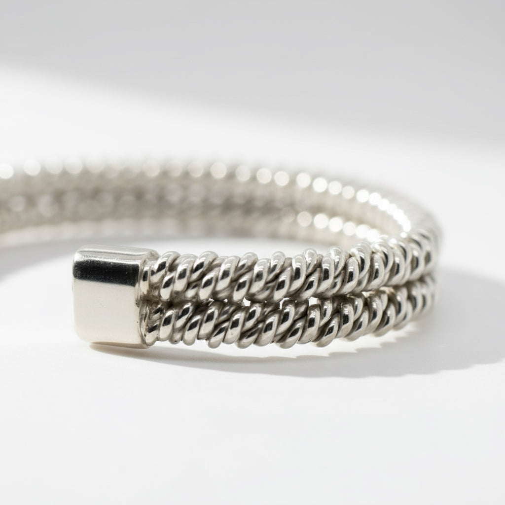 Hermès - Bracelet by Lucien Vachey - Argent