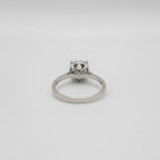 Bague fiançaille - Or blanc et Diamants