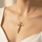 Chimento - Pendentif Crucifix - Deux Ors