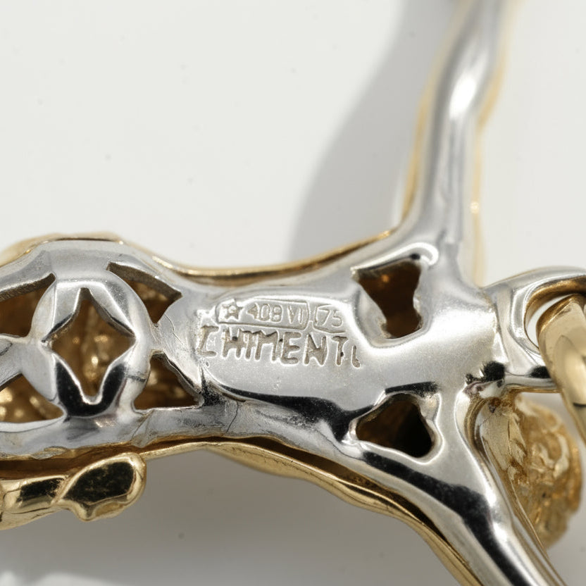 Chimento - Pendentif Crucifix - Deux Ors